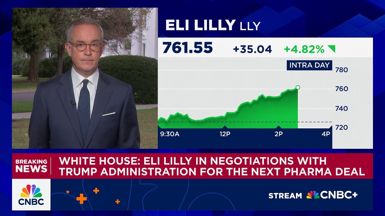 Eli Lilly in negotiations with Trump administration for the next pharma deal