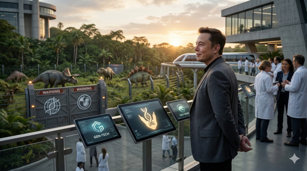 Article image for Elon Musk Endorses 'Fundable' Jurassic Park: These De-Extinction Companies Are Already Making It Happen