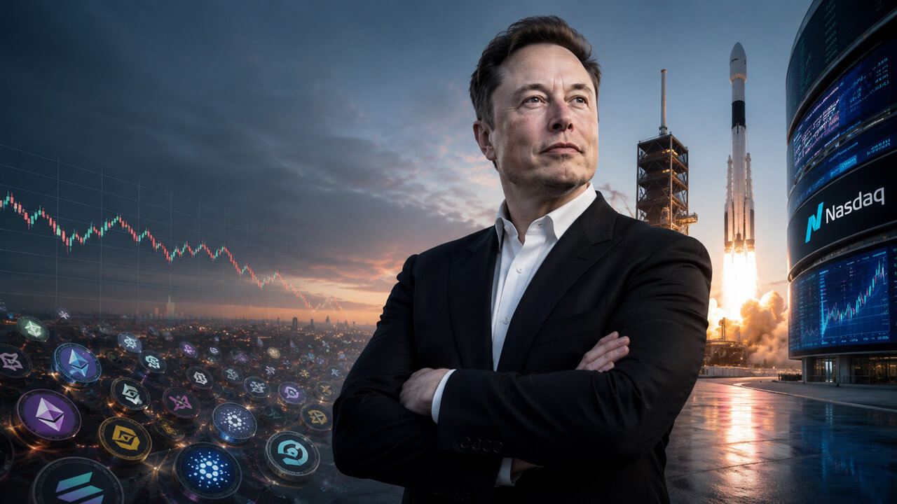 Elon Musk's trillionaire status puts his net worth above crypto's entire market cap outside Bitcoin