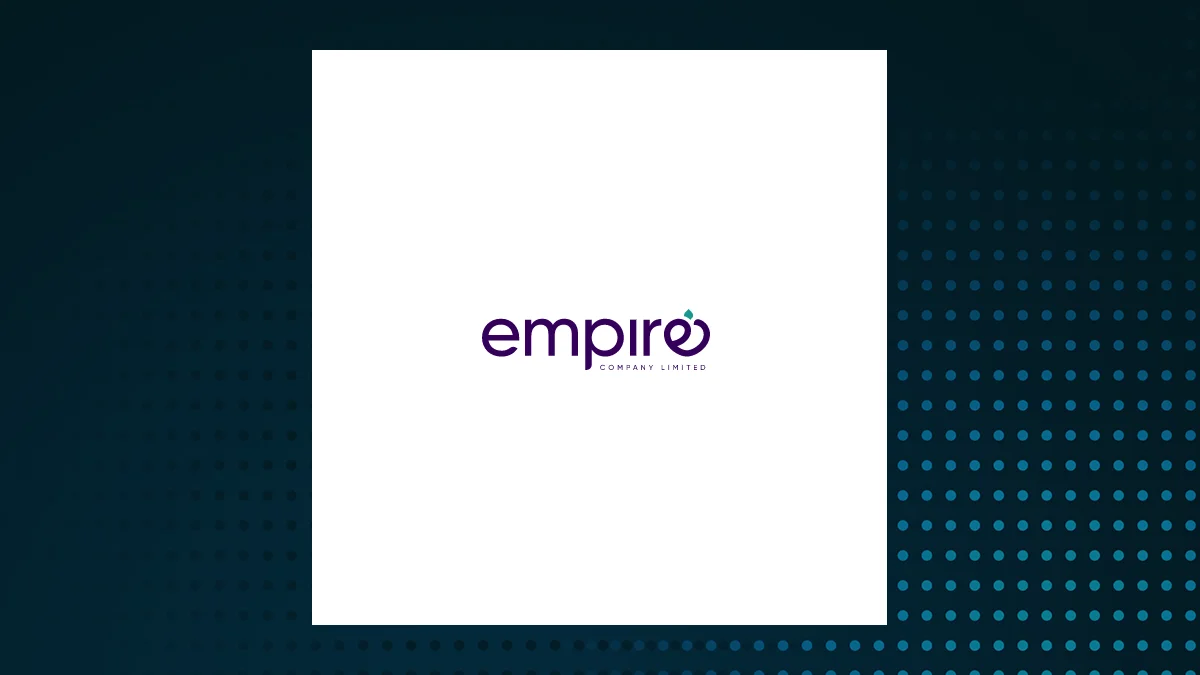 Empire (OTCMKTS:EMLAF) Stock Price Passes Below 200 Day Moving Average – What’s Next?