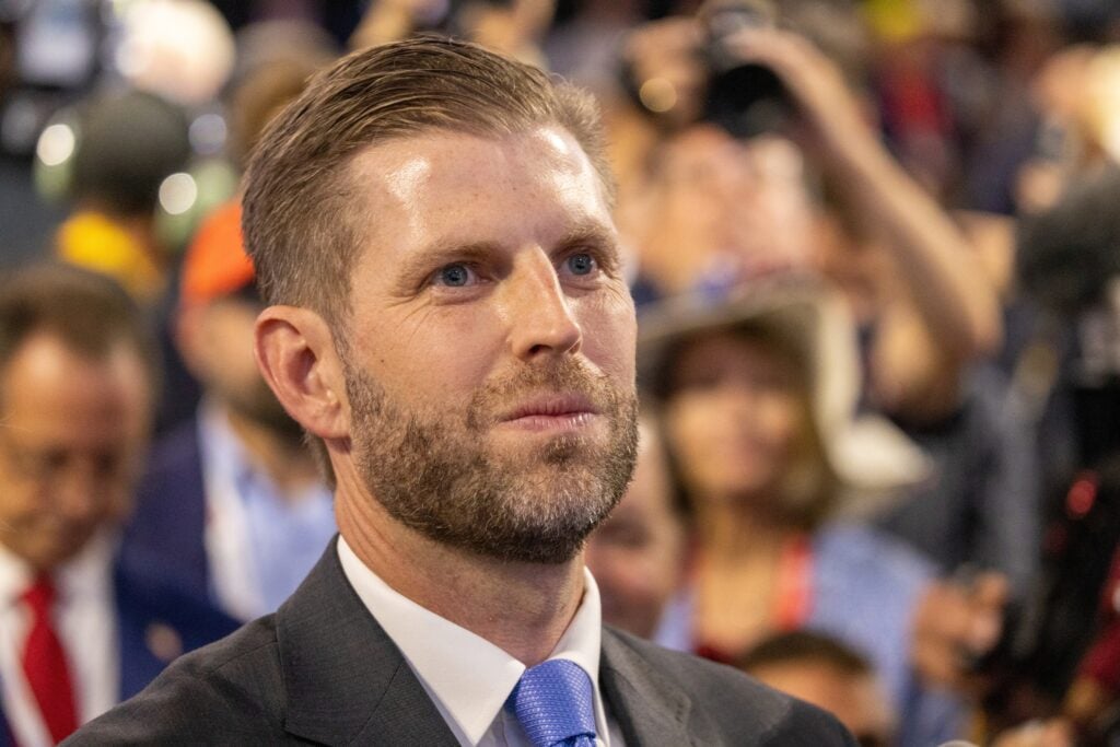 Eric Trump Expresses 'Absolute Conviction' About Bitcoin Hitting $1 Million—But Won't Say When