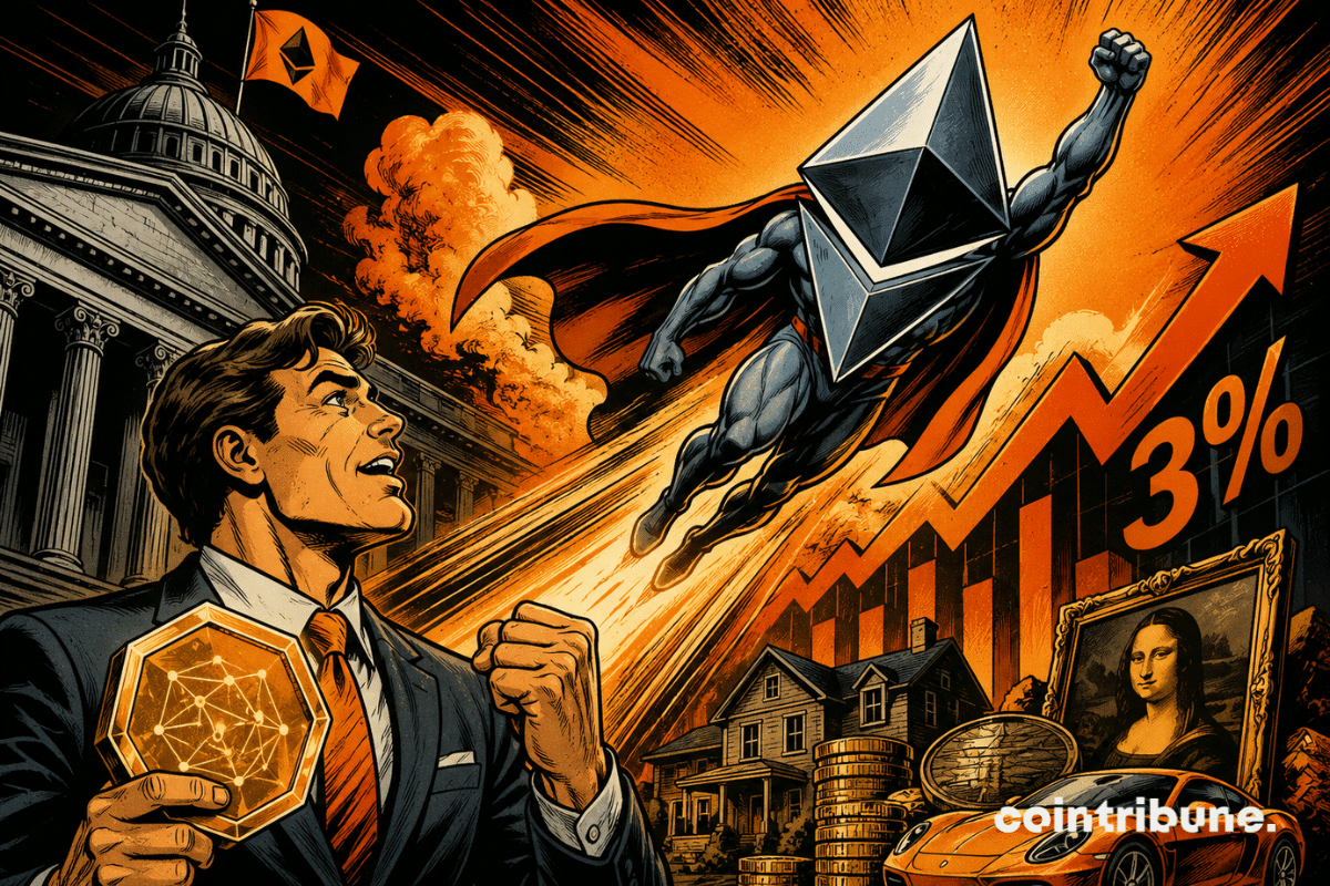 Ether Rebounds 3% as Tokenization Reignites Market Momentum