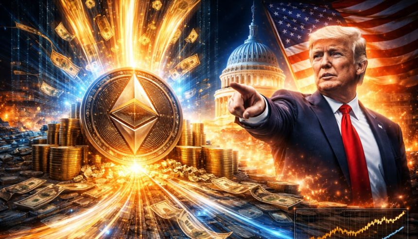 Ethereum Absorbs $1B In An Hour As Trump Signals Escalation