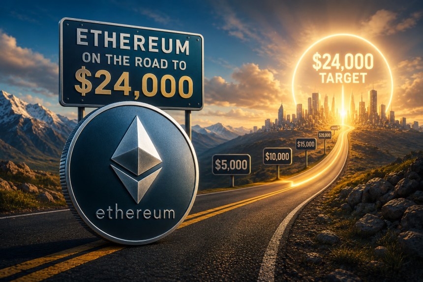 Ethereum Analyst Sets $24,000 Full Parabolic Target, Here's The Roadmap