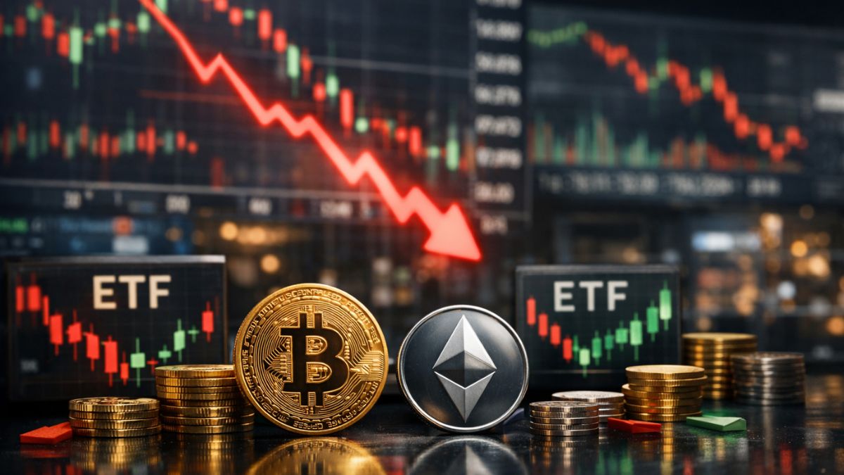 Ethereum and Bitcoin ETFs Extend June Slide After $609M in Fresh Outflows