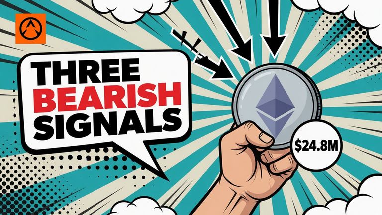 Ethereum Bearish Signals: Whale Sales, Reserves, ETF Outflows