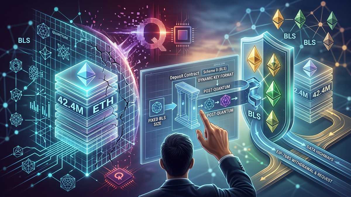 Ethereum Developers Propose Quantum-Resistant Keys to Secure ETH Staking