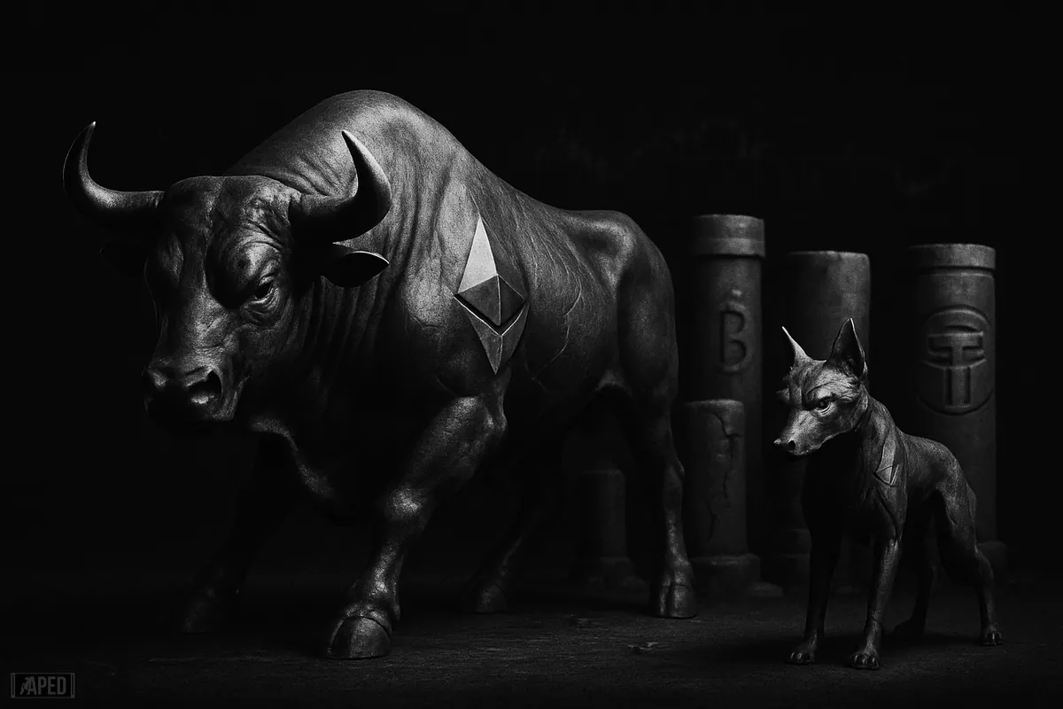 Ethereum Drops 1.3% as CoinDesk 20 Slips