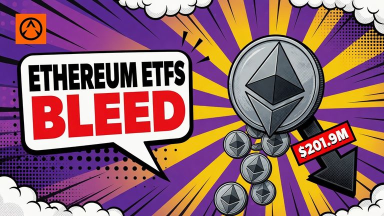 Ethereum ETFs See Biggest Outflow in Three Weeks as ETH Slides