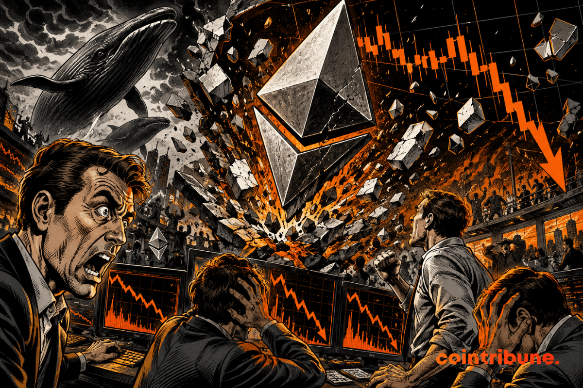 Ethereum Falls Below $1,600 for the First Time Since April 2025