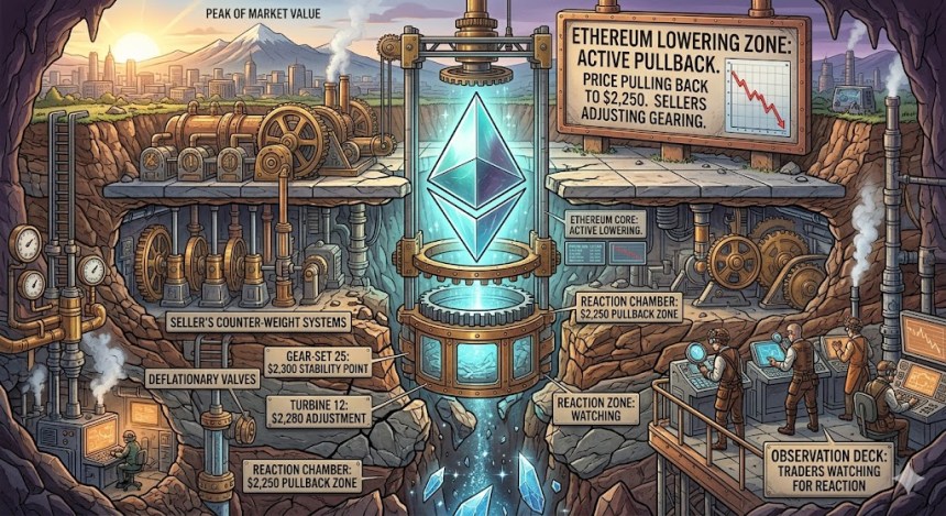 Ethereum Price Pulls Back To $2,250, Traders Watch For Reaction