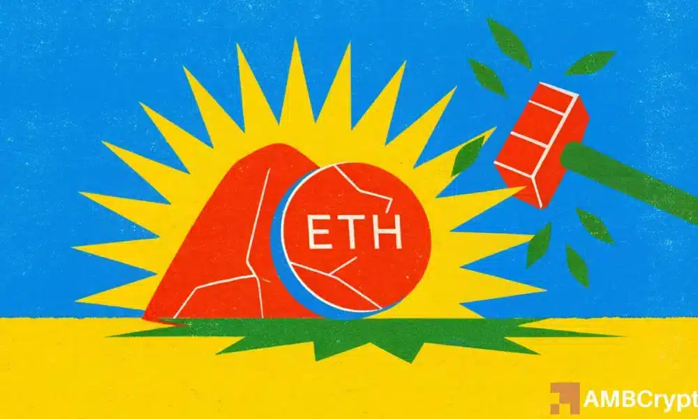 Ethereum slides to $2,300 – $1.16B liquidations trigger whale buying