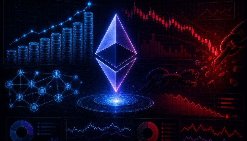 Ethereum Staking Record Meets On-Chain Collapse: Analyst Explains What's Holding ETH Price