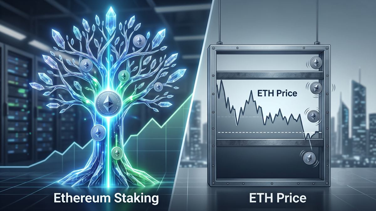 Ethereum Staking Surges While ETH Price Remains Stuck