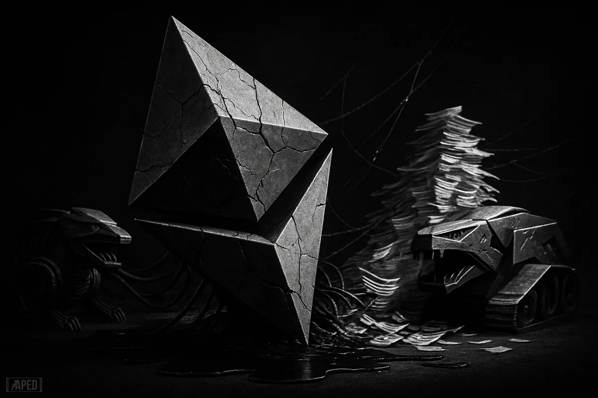 Ethereum Volatility Risk Builds as Sell Pressure Grows