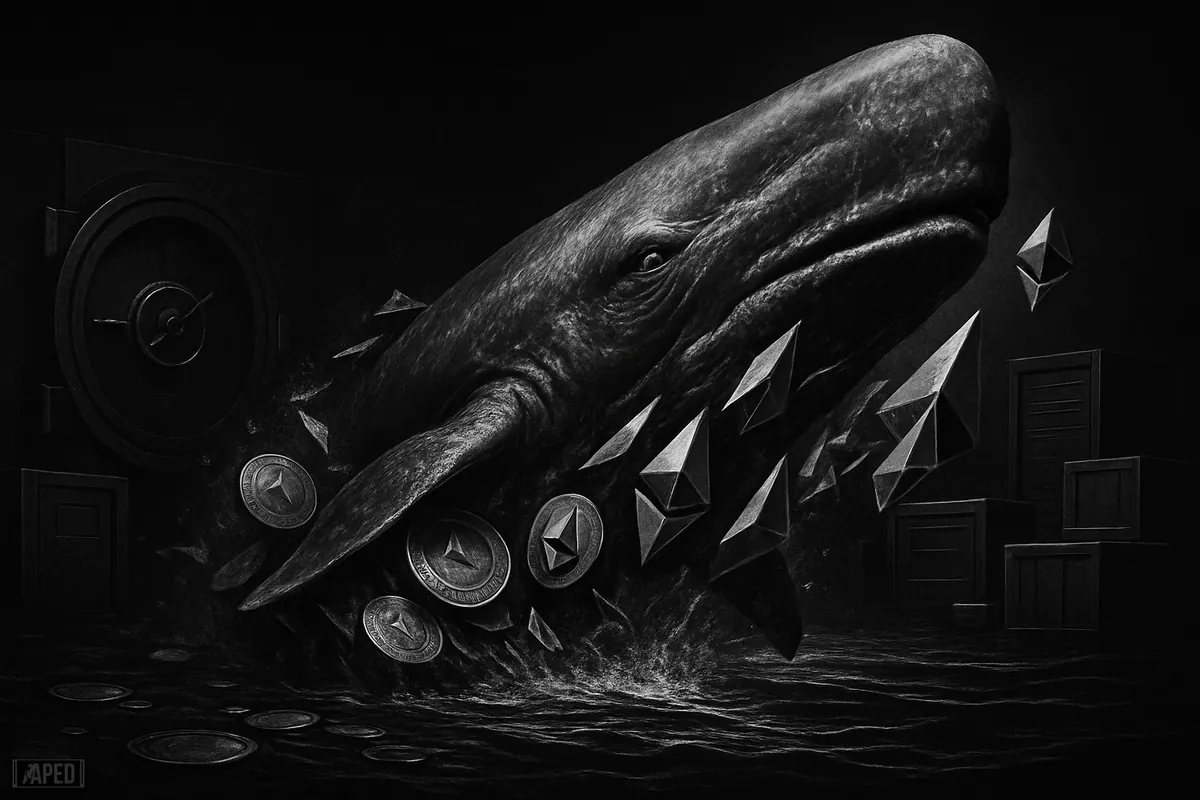 Ethereum Whale Pulls 32,007 ETH From Binance
