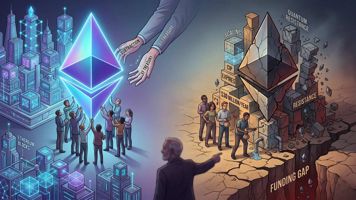 Ethereum's Biggest Threat Could Be a Looming Funding Crisis, Former EF Insider Warns