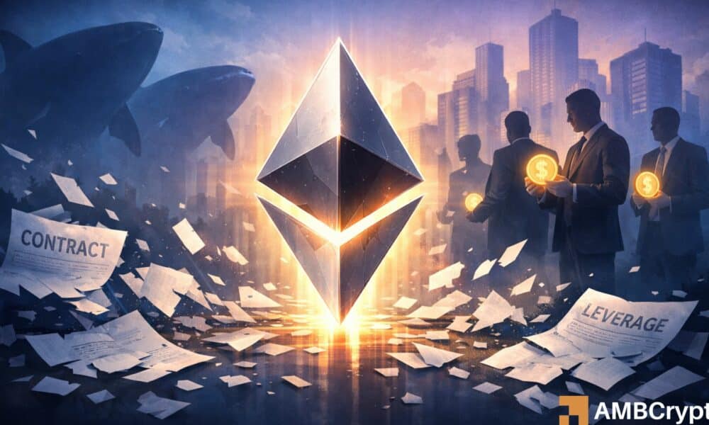 Ethereum's leverage exodus booms: But whales aren't selling