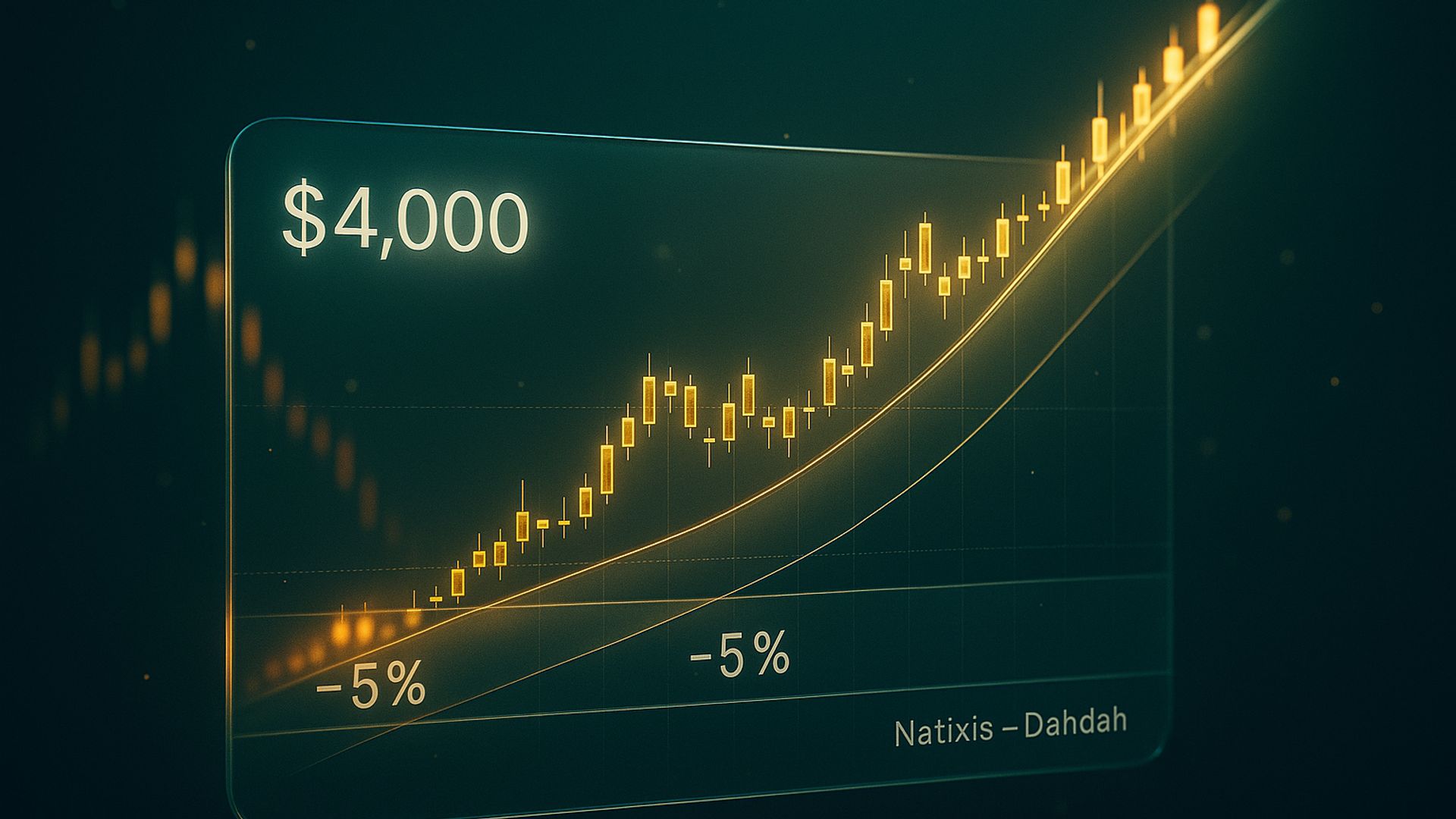 Even with gold's momentum, a 5% or 10% correction can happen Natixis' Dahdah