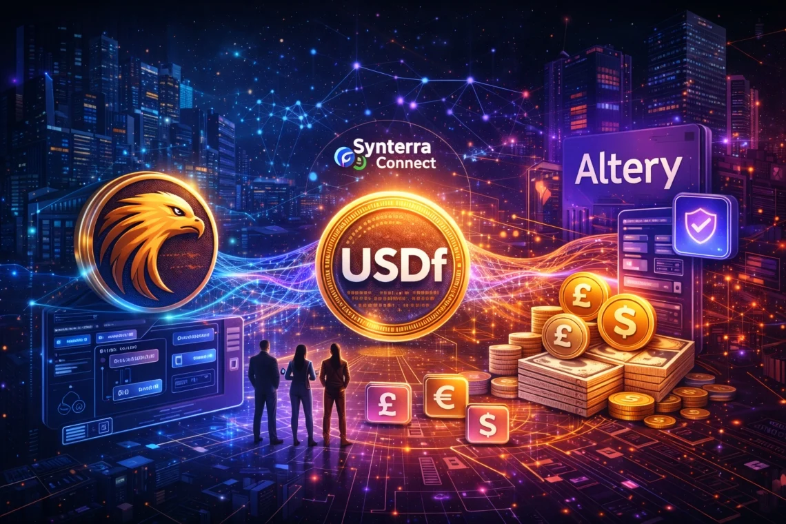 Falcon Finance revolutionizes crypto-fiat conversions: USDf integrated into Altery's regulated infrastructure