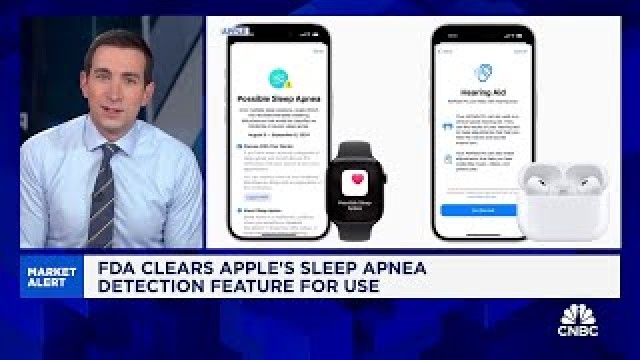 FDA clears Apple's sleep apnea detection feature for use