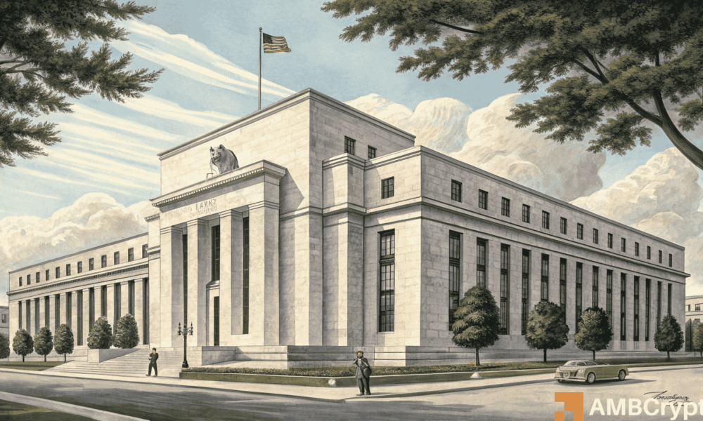 Fed holds rates steady as Bitcoin and Ethereum trade flat ahead of Powell remarks