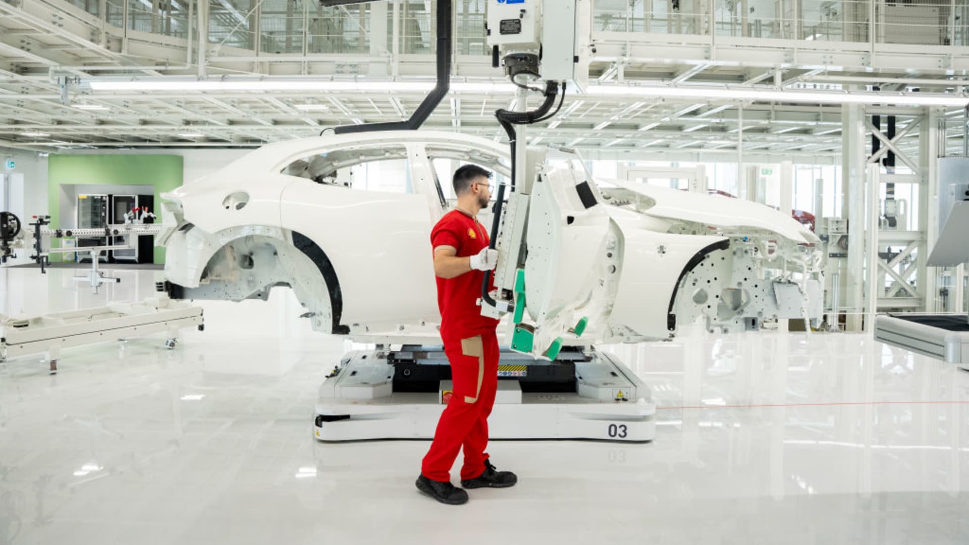 Ferrari unveils its first fully electric vehicle – and slashes its 2030 EV sales target