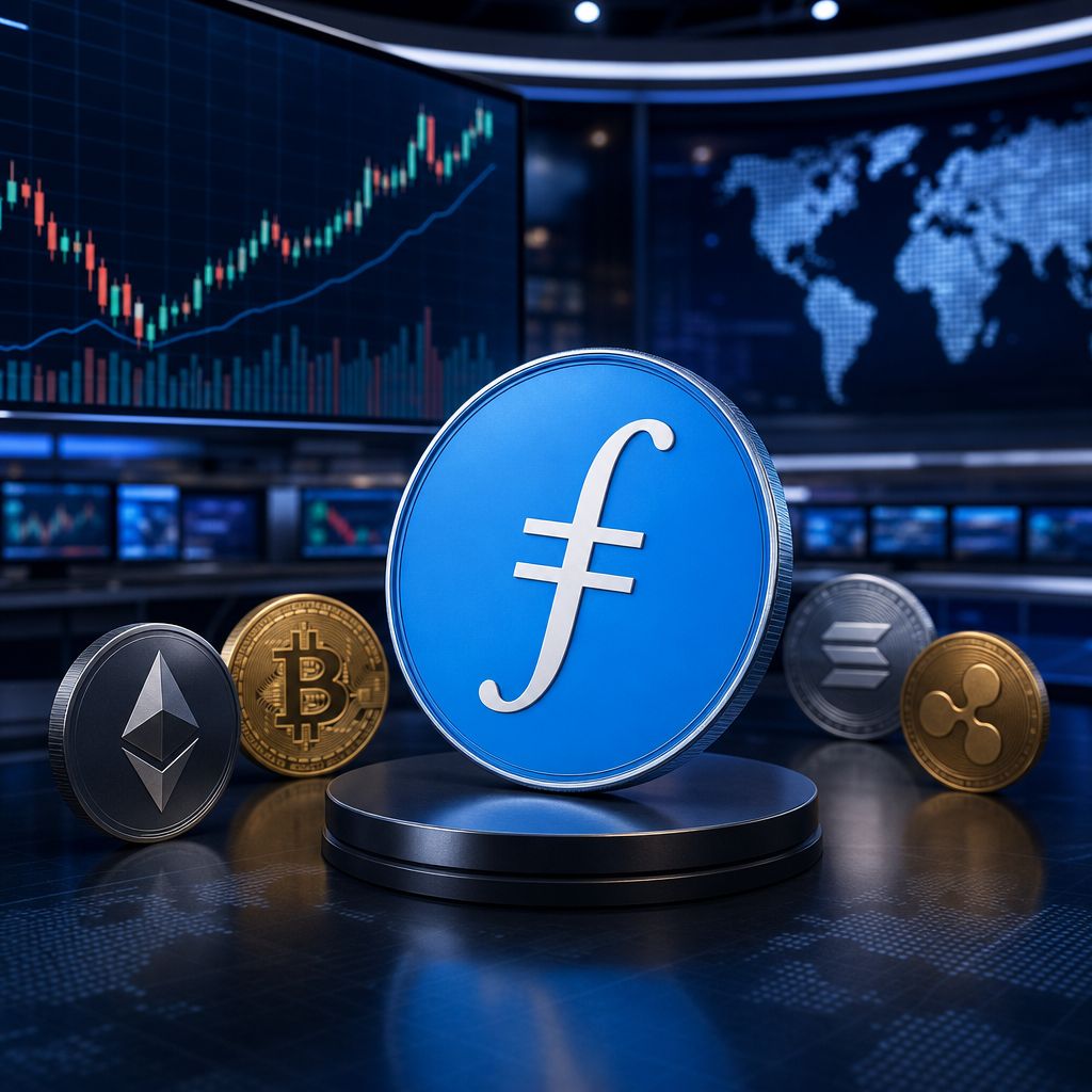 Filecoin Gains Momentum While Flare Experiences Significant Market Decline
