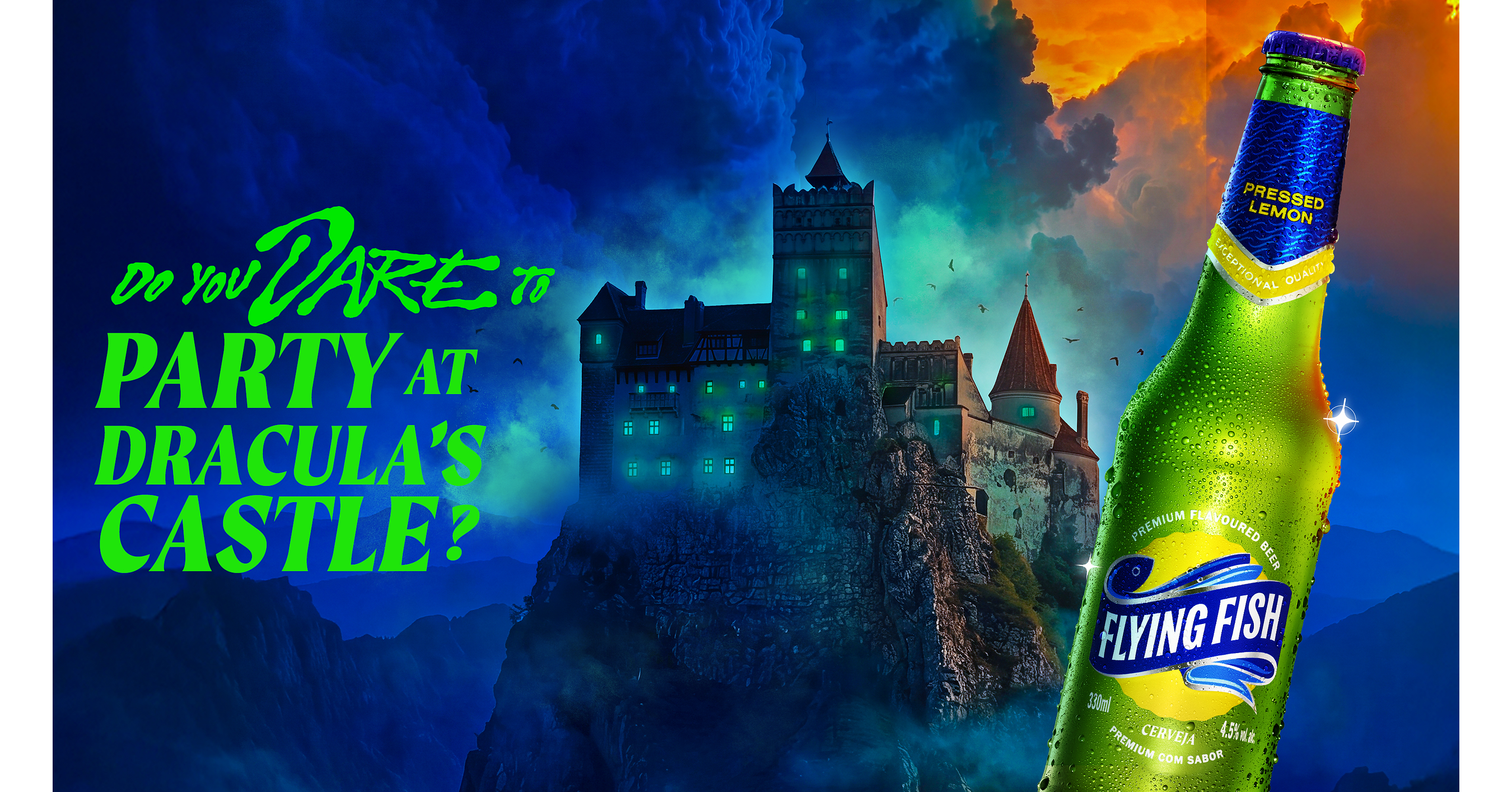 FLYING FISH DARES FANS TO PARTY AT DRACULA'S CASTLE FOR THE ULTIMATE HALLOWEEN EXPERIENCE