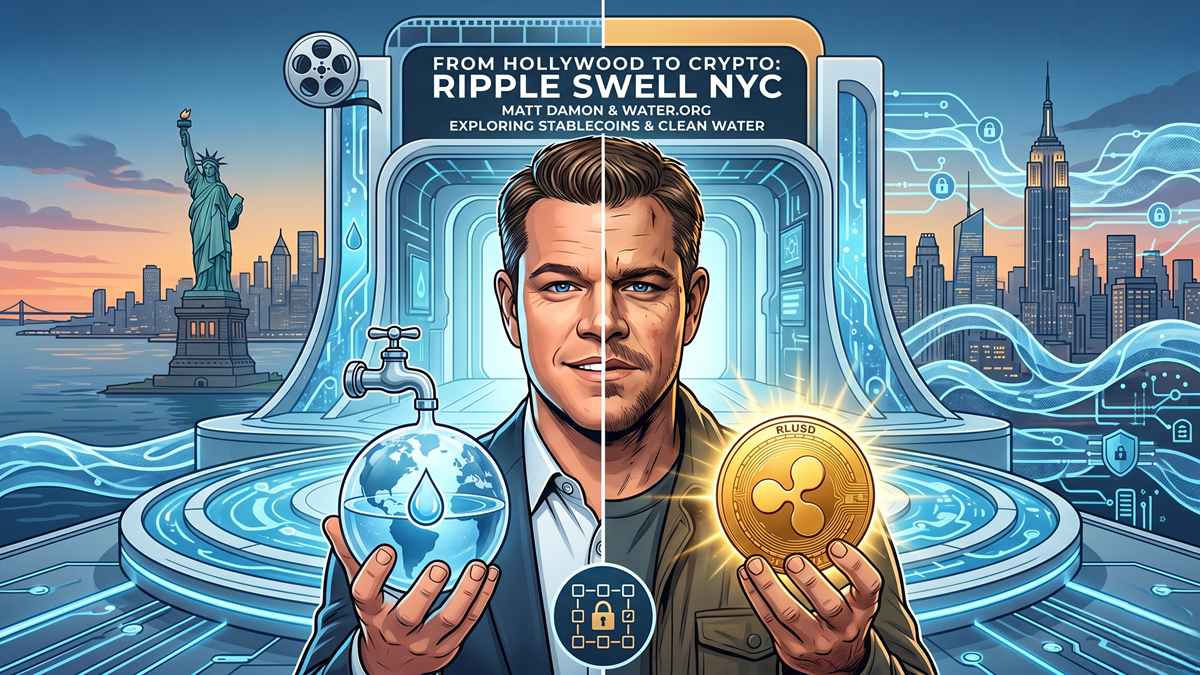 From Hollywood to Crypto: A Major Celebrity Heads to Ripple Swell