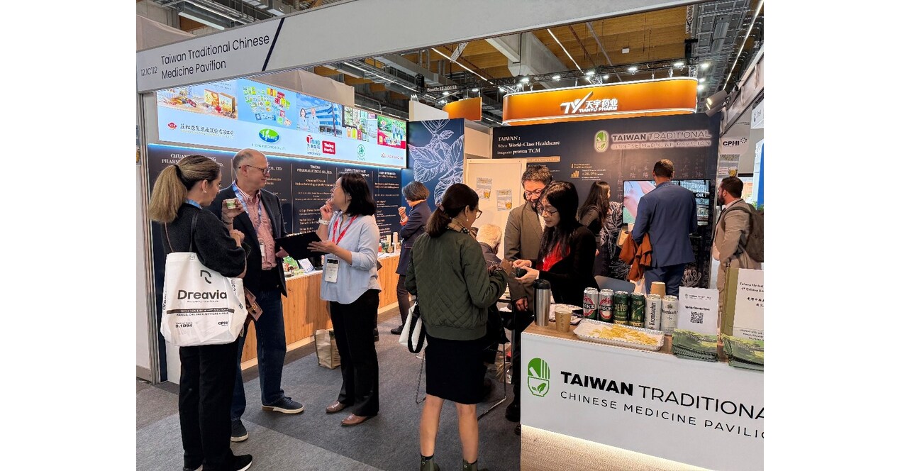 From Pandemic Innovation to Global Collaboration: Taiwan's TCM Shines at CPHI Frankfurt 2025