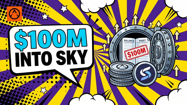 Galaxy Digital adds $100M Sky sUSDS to treasury, buys SKY tokens