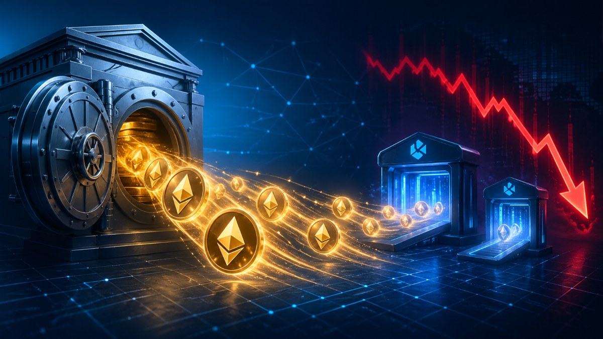 Galaxy Digital Moves $104M in ETH to Major Exchanges, Triggering Fresh Selloff Fears