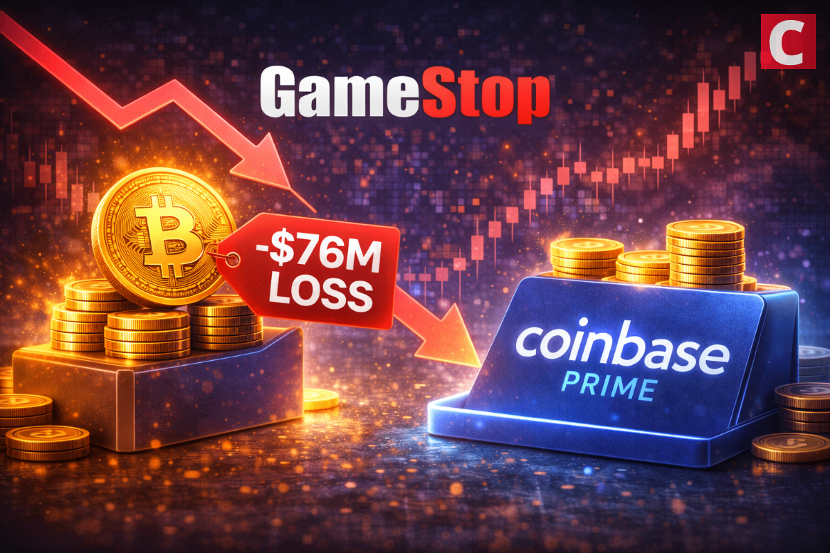 GameStop Moved 4.7K BTC to Coinbase Prime at $76M Loss