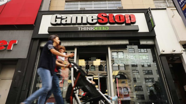 GameStop's stock on pace for its best month since 2021