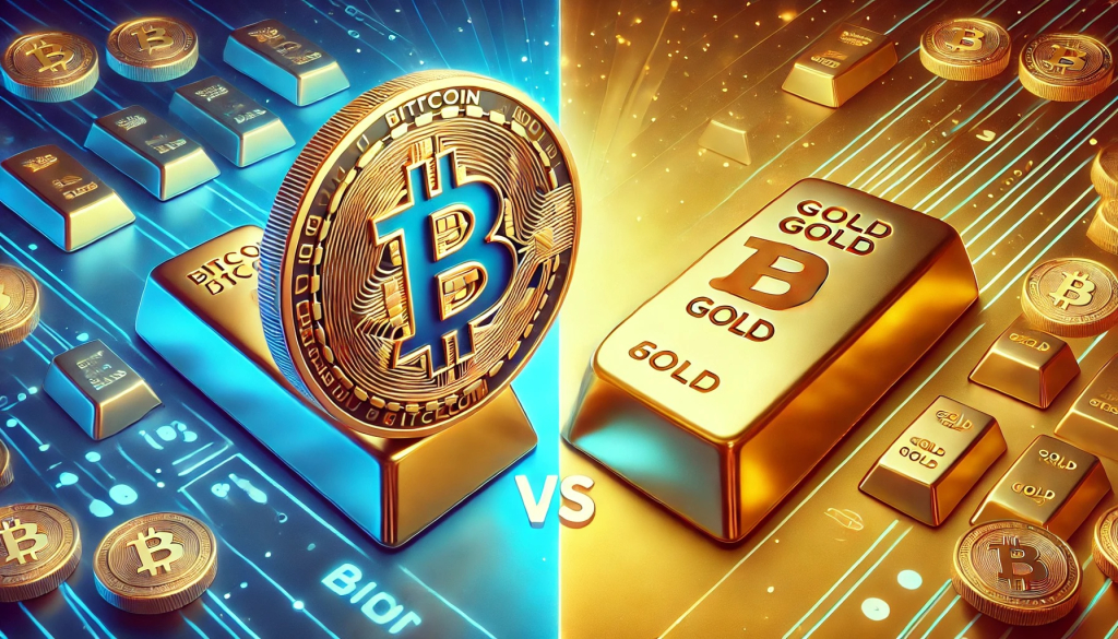 Gold Outshines Bitcoin as High Bond Yields Pressure BTC