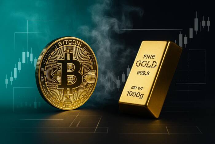 Gold vs. Bitcoin: Divergence Grows as BTC Stabilizes and XAUUSD Faces Pressure