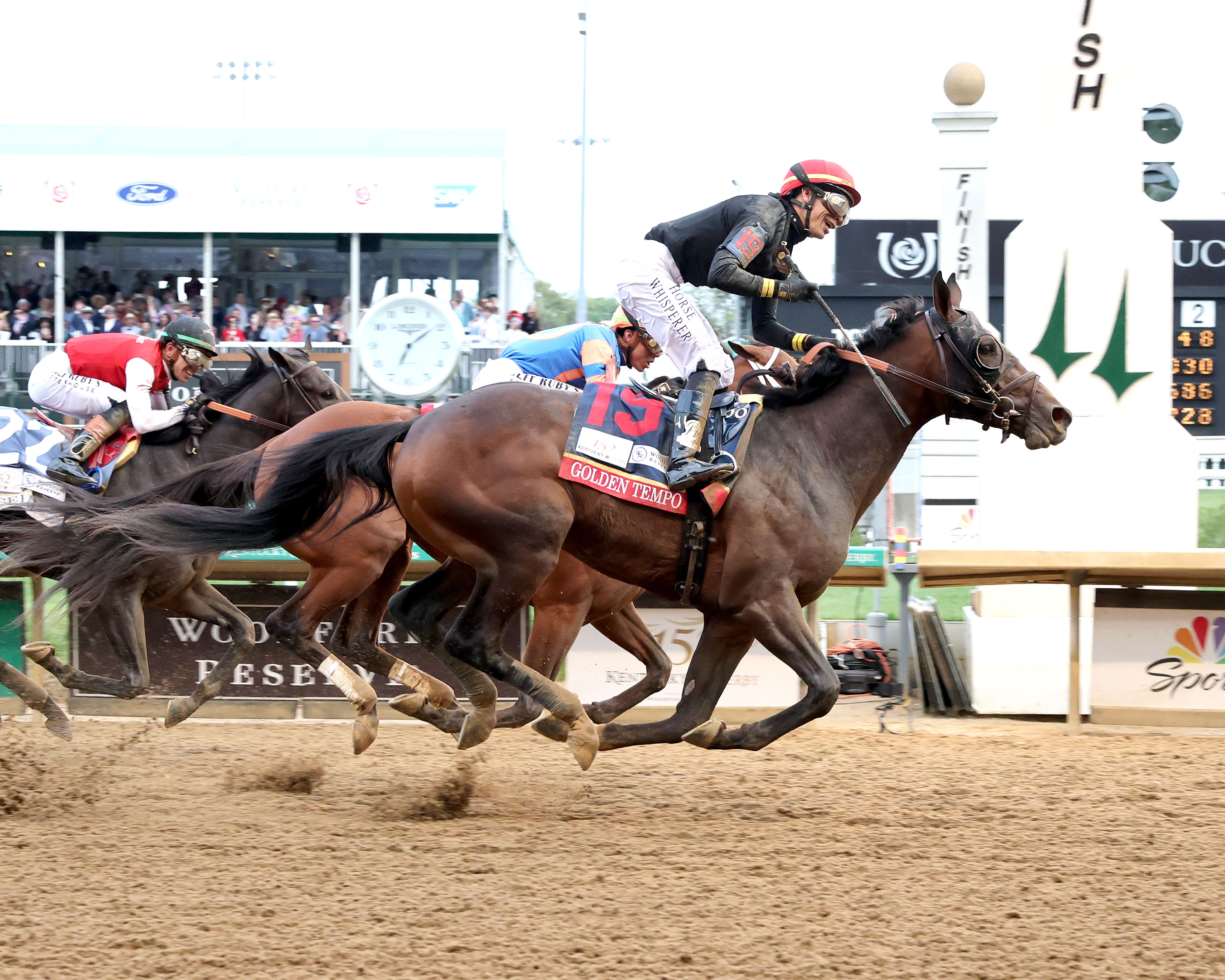 Golden Tempo Wins the 152nd Running of the Kentucky Derby Presented by Woodford Reserve