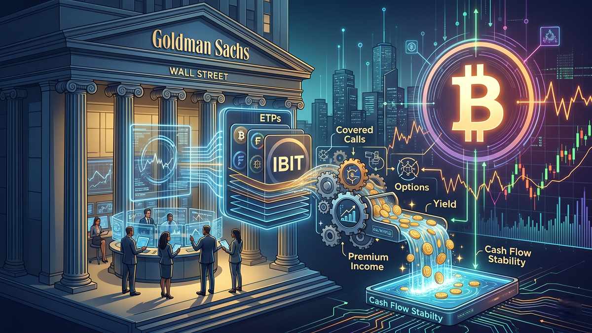 Goldman Sachs Files for ETF Offering Indirect BTC Exposure Through ETPs and Options