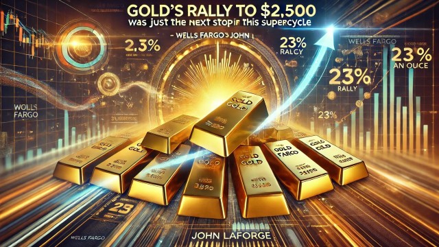 Gold's rally to $2,500 was just the next stop in this supercycle – Wells Fargo's John LaForge