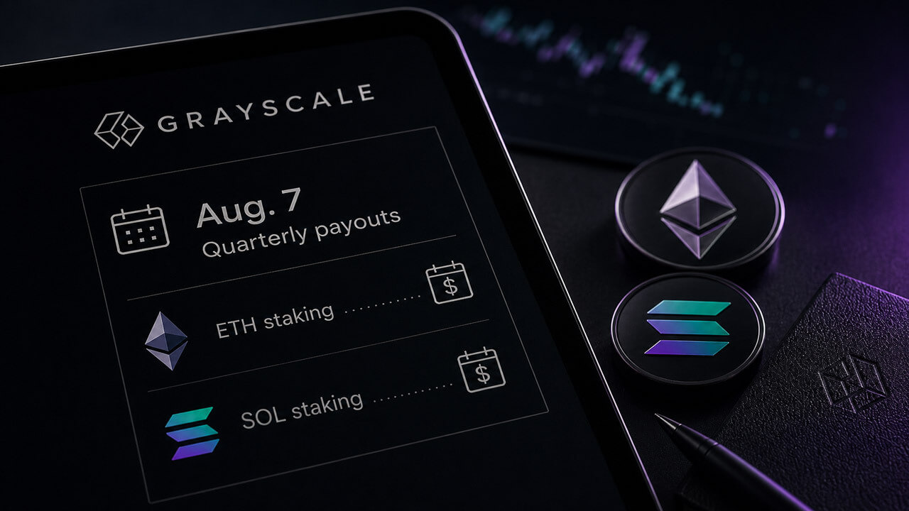 Grayscale is setting up a quarterly cash showdown between Ethereum and Solana staking