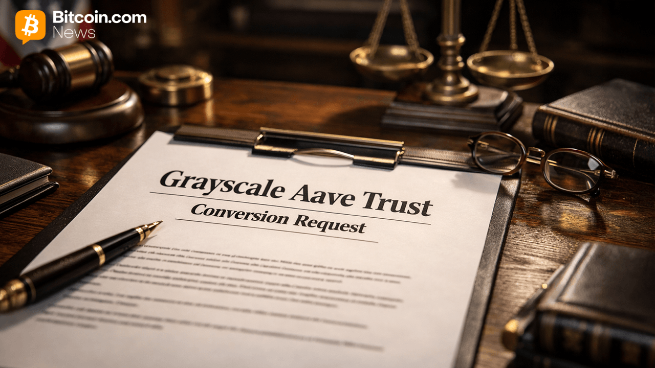 Grayscale Submits S-1 to Turn Aave Trust Into Exchange-Traded Fund