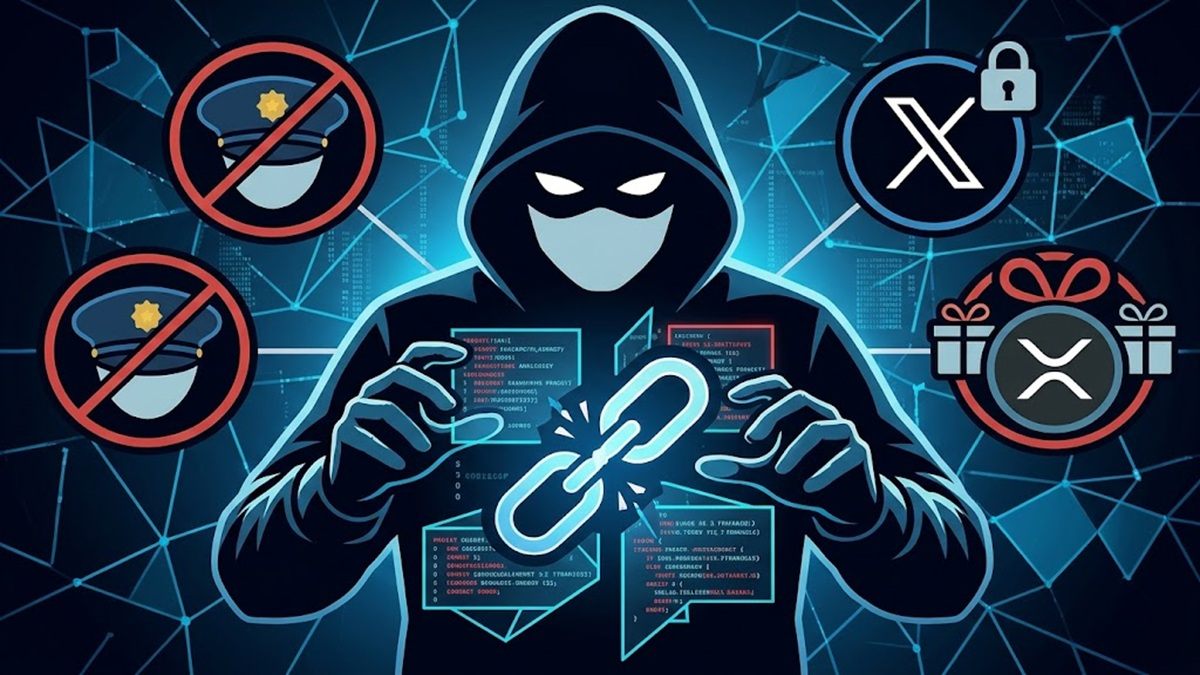 Hackers Take Over Irish Police X Accounts to Promote Fake XRP Airdrop