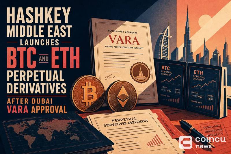 HashKey Middle East Launches BTC and ETH Perpetual Derivatives After Dubai VARA Approval