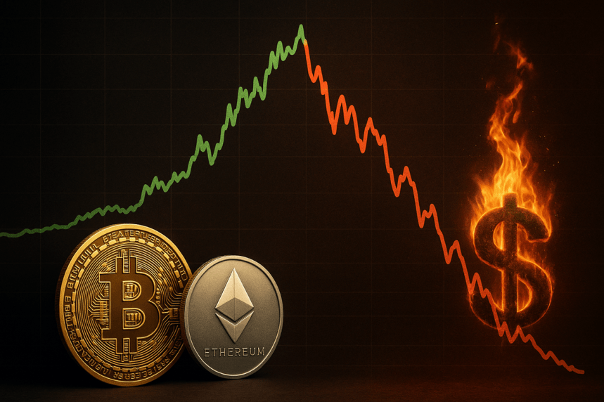 Here's Why The Bitcoin And Ethereum Prices Could Keep Crashing This Week