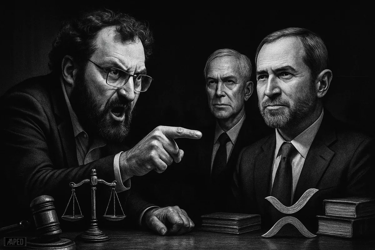 Hoskinson Slams Ripple Backed Crypto Bill