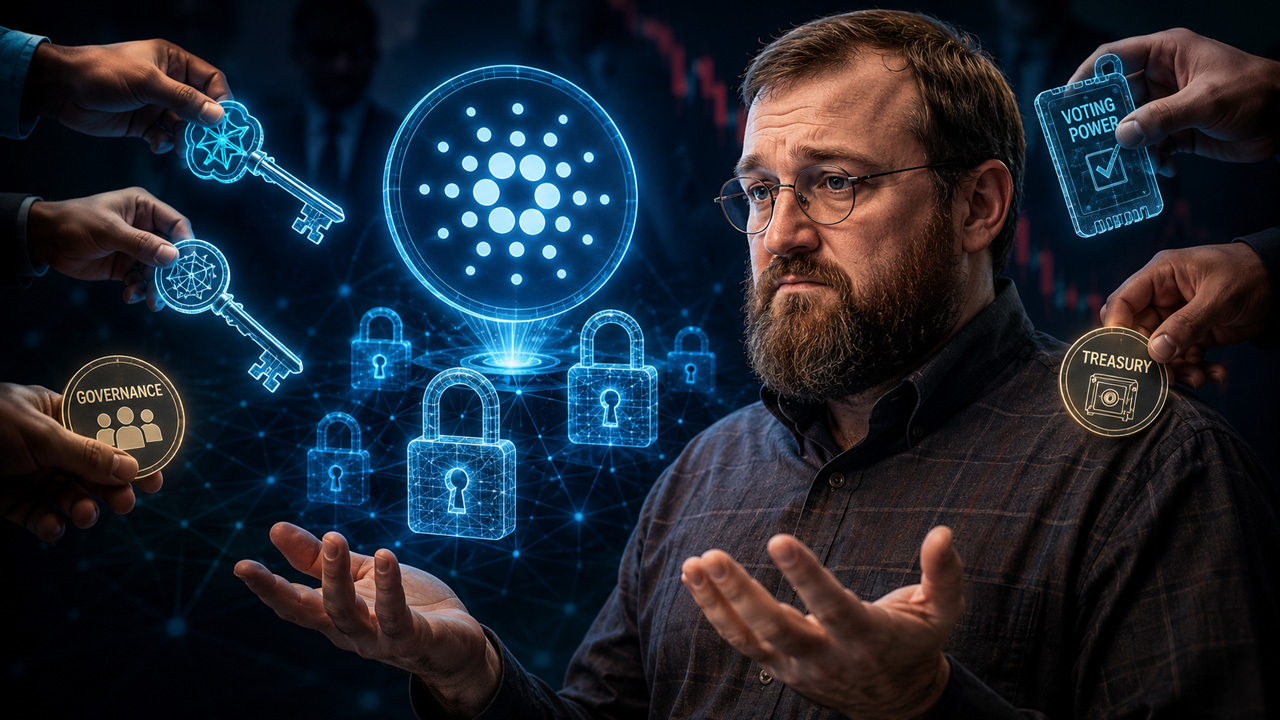 Hoskinson's Cardano break exposes who really controls ADA's next move