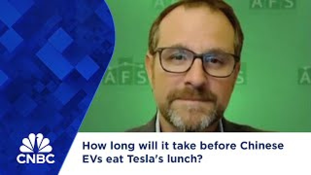 How long will it take before Chinese EVs eat Tesla's lunch?