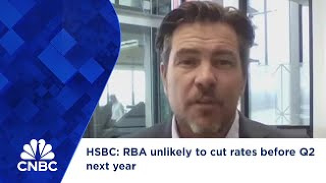 HSBC: RBA unlikely to cut rates before Q2 next year
