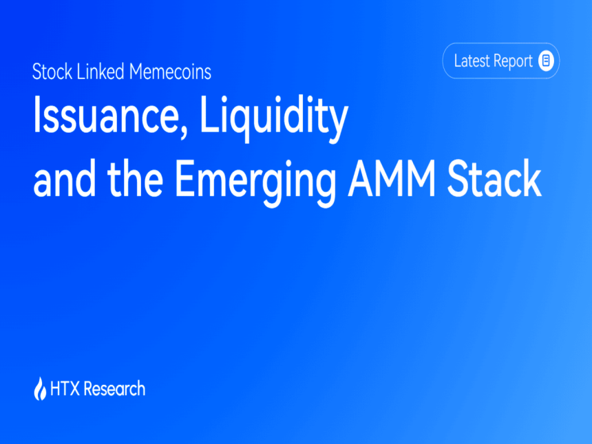 HTX Research Examines Stock-Linked Memecoins: A New Connection Between Equity Assets and Crypto Liquidity
